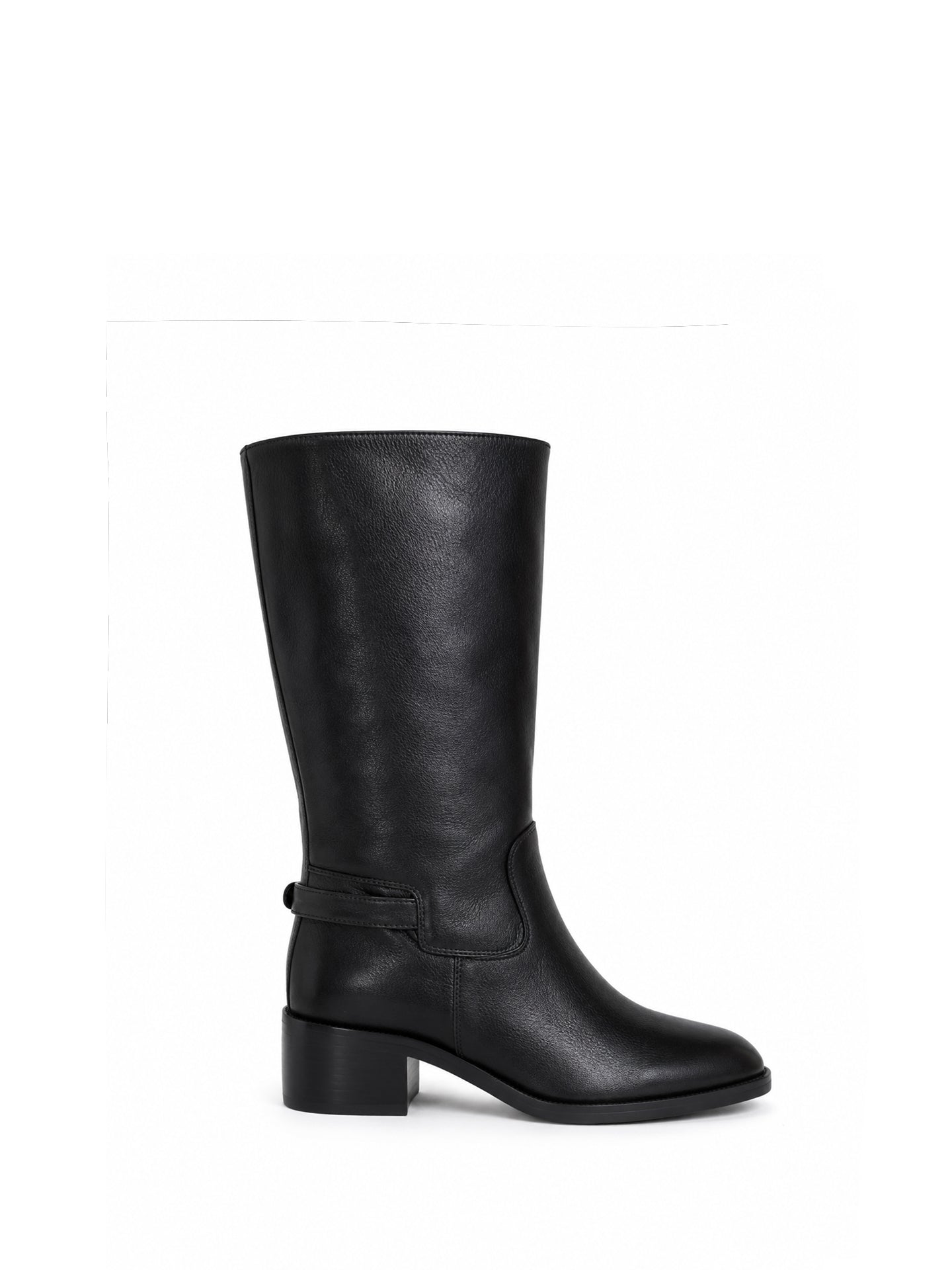 Buckle-Strap Kitten Heel Knee-High Boots（副本）（副本）（副本）